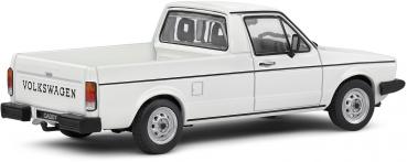 Solido Modellauto Maßstab 1:43 VW Volkswagen Caddy Pick up weiß 1990 S4312301