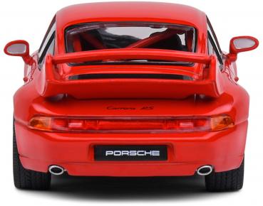 Solido Modellauto Maßstab 1:43 Porsche 993 RS Clubsport rot 1993 S4313802