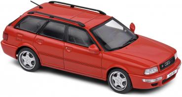 Solido Modellauto Maßstab 1:43 Audi Avant RS2 rot 1995 S4310102