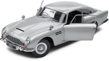 Solido Modellauto Maßstab 1:18 Aston Martin DB5 silber 1964 S1807101