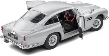 Solido Modellauto Maßstab 1:18 Aston Martin DB5 silber 1964 S1807101