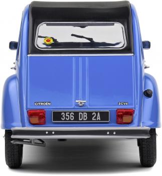 Solido Modellauto Maßstab 1:18 Citroën 2CV6 blau Petrole 1982 S1805026