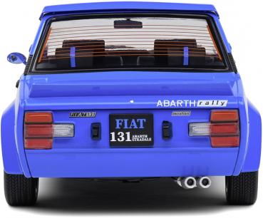 Solido Modellauto Maßstab 1:18 Fiat 131 Abarth blau 1980 S1806004