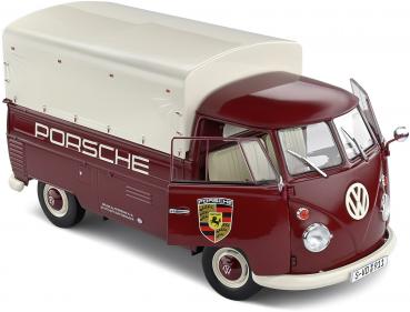 Solido Modellauto Maßstab 1:18 VW Volkswagen T1 Pick up Porsche Service 1950 S1806707