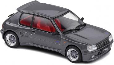 Solido Modellauto Maßstab 1:43 Peugeot 205 Dimma Rallye grau 1989 S4310804