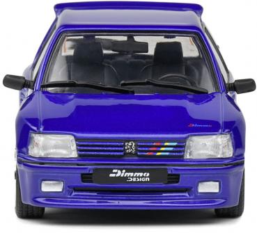 Solido Modellauto Maßstab 1:43 Peugeot 205 Dimma Rallye blau 1989 S4310803