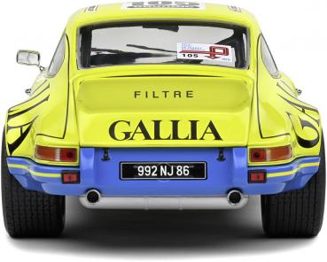 Solido Modellauto Maßstab 1:18 Porsche 911 RSR #105 gelb 1973 S1801118