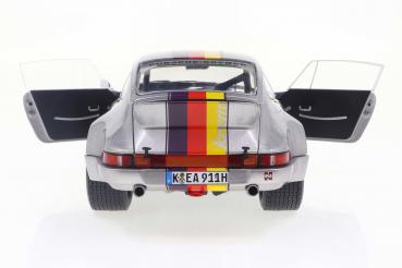 Solido Modellauto Maßstab 1:18 Porsche 911 RSR Kremer 1973 silber S1801120