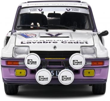 Solido Modellauto Maßstab 1:18 Renault 5 Turbo #14 1983 weiß S1801313