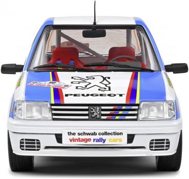 Solido Modellauto Maßstab 1:18 Peugeot 205 Rallye 1,9L weiß 1990 S1801716