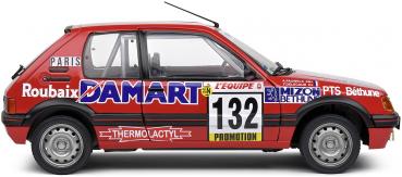 Solido Modellauto Maßstab 1:18 Peugeot 205 GTI, 1,6L #132 rot 1986 S1801717