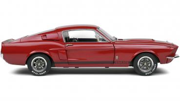 Solido Modellauto Maßstab 1:18 Ford Shelby Mustang GT500 rot 1967 S1802909