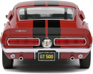 Solido Modellauto Maßstab 1:18 Ford Shelby Mustang GT500 rot 1967 S1802909