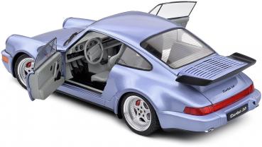 Solido Modellauto Maßstab 1:18 Porsche 911 (964) Turbo blau 1990 S1803408