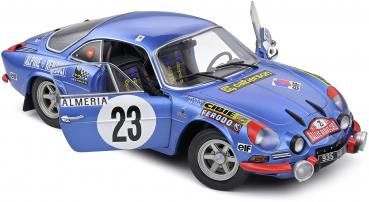 Solido Modellauto Maßstab 1:18 Alpine A110 1600S #23 blau Rallye Monte Carlo 1972 S1804208