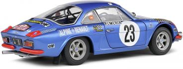 Solido Modellauto Maßstab 1:18 Alpine A110 1600S #23 blau Rallye Monte Carlo 1972 S1804208