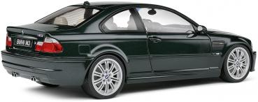 Solido Modellauto Maßstab 1:18 BMW E46 M3 Coupe 2000 grün S1806507