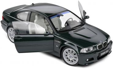 Solido Modellauto Maßstab 1:18 BMW E46 M3 Coupe 2000 grün S1806507