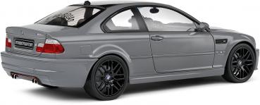 Solido Modellauto Maßstab 1:18 BMW E46 M3 Coupe 2000 grau S1806508