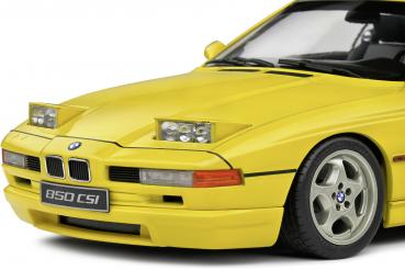 Solido Modellauto Maßstab 1:18 BMW 850 (E31) CSI 1990 gelb S1807005