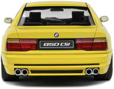 Solido Modellauto Maßstab 1:18 BMW 850 (E31) CSI 1990 gelb S1807005