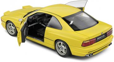 Solido Modellauto Maßstab 1:18 BMW 850 (E31) CSI 1990 gelb S1807005