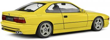 Solido Modellauto Maßstab 1:18 BMW 850 (E31) CSI 1990 gelb S1807005