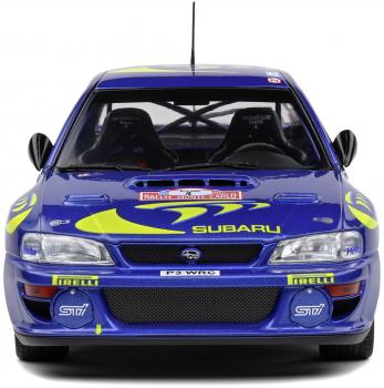 Solido Modellauto Maßstab 1:18 Subaru Impreza 22B #4 blau 1997 S1807405