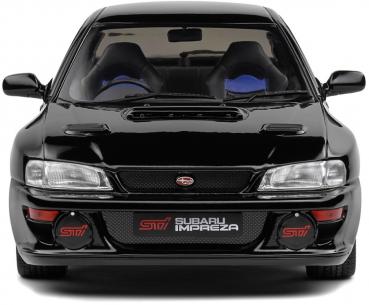 Solido Modellauto Maßstab 1:18 Subaru Impreza 22B 1998 schwarz S1807406