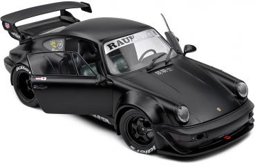 Solido Modellauto Maßstab 1:18 Porsche RWB Bodykit Darth Vader schwarz 2016 S1807508