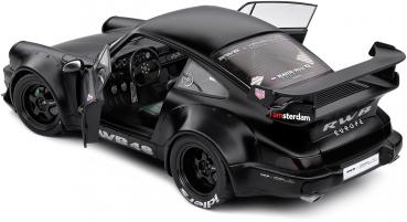 Solido Modellauto Maßstab 1:18 Porsche RWB Bodykit Darth Vader schwarz 2016 S1807508