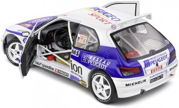 Solido Modellauto Maßstab 1:18 Peugeot 306 Maxi #1 1996 weiß S1808305