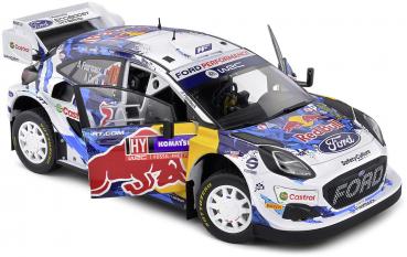 Solido Modellauto Maßstab 1:18 Ford Puma Rally 1 #16 weiß S1809504