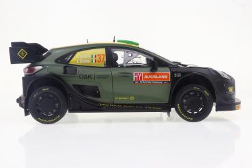 Solido Modellauto Maßstab 1:18 Ford Puma Rally 1 2022 #7 schwarz S1809505