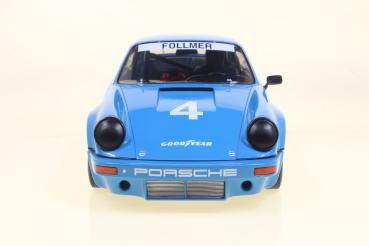 Solido Modellauto Maßstab 1:18 Porsche 911 IROC #4 1974 blau S1810702