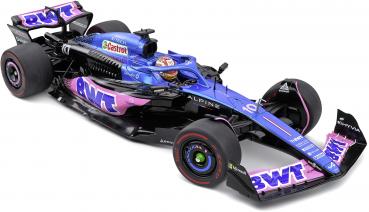 Solido Modellauto Maßstab 1:18 Alpine Formel 1 A523 Gazly #10 Dutch GP 2023 S1811002