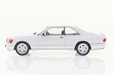 Solido Modellauto Maßstab 1:43 Mercedes SEC 560 AMG Widebody 1990 weiß S4310904