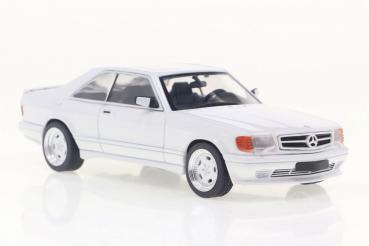 Solido Modellauto Maßstab 1:43 Mercedes SEC 560 AMG Widebody 1990 weiß S4310904