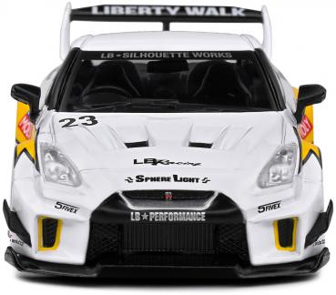 Solido Modellauto Maßstab 1:43 Nissan GTR35 LBWK Silhouette weiß 2019 S4311208