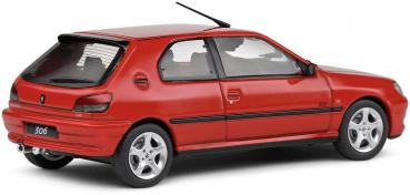 Solido Modellauto Maßstab 1:43 Peugeot 306 GTI S16 rot 2002 S4311403