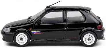 Solido Modellauto Maßstab 1:43 Peugeot 106 Rallye schwarz 2001 S4312103