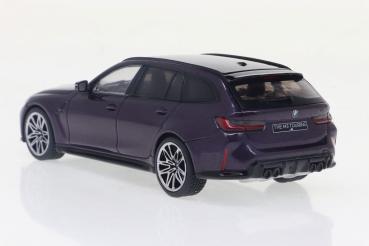 Solido Modellauto Maßstab 1:43 BMW G81 M3 Touring, 2023 lila S4315401