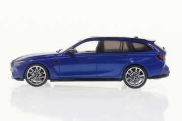 Solido Modellauto Maßstab 1:43 BMW G81 M3 Touring, 2023 blau S4315402