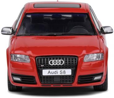 Solido Modellauto Maßstab 1:43 Audi S8 D3 rot 2010 S4313304