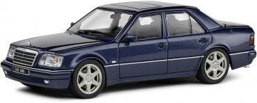 Solido Modellauto Maßstab 1:43 Mercedes Benz W124 E60 AMG 1994 blau S4313203