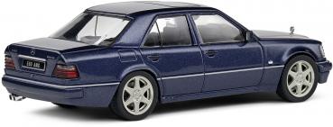 Solido Modellauto Maßstab 1:43 Mercedes Benz W124 E60 AMG 1994 blau S4313203