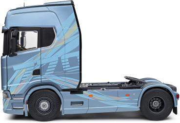 Solido Modellauto Maßstab 1:24 Scania Truck S770 Highline blau S2400304