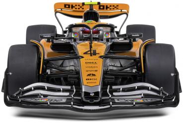 Solido Modellauto Maßstab 1:18 McLaren Formel 1 Team MCL60 #4 Great Britain GP 2023 S1811201