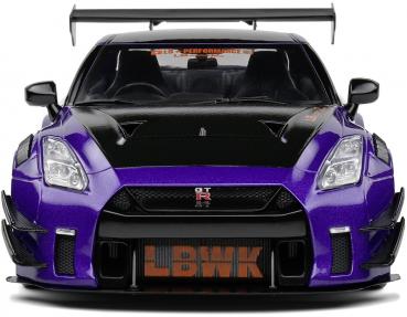 Solido Modellauto Maßstab 1:18 Nissan GT-R R35 lila 2022 S1805812