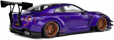 Solido Modellauto Maßstab 1:18 Nissan GT-R R35 lila 2022 S1805812